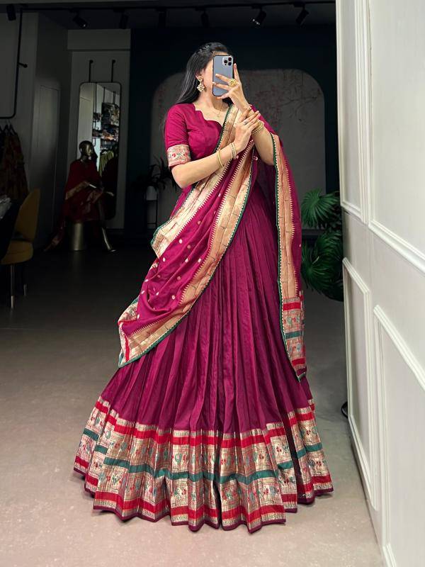 SHRAVANI Chanderi MPK Designer lehenga choli wholesale